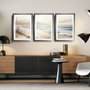 Wallity Conjunto de 3 Pinturas Decorativas Multicolor en MDF con Marco